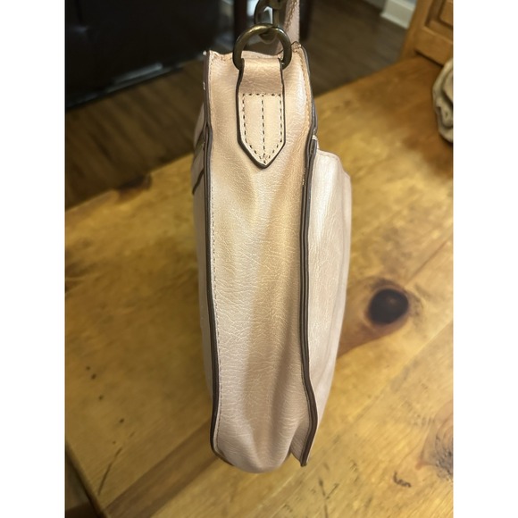 Time & Tru Purse Handbag Willow Crossbody Shoulder Bag Beige - Picture 4 of 6